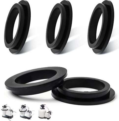 Dilightnews 5 Pezzi Pool O-Ring Di Ricambio per Intex Pool Anelli Di Tenuta in Gomma Rondelle Accessori per Pompa Filtro a Sabbia Intex 26323ca, 26323eh, 26331ca, 26331eh, 26337eh