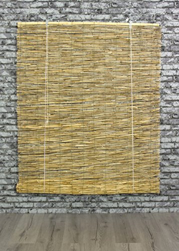 Arella Ombrelle en bambou avec corde pour montée et descente 150 x 300 cm