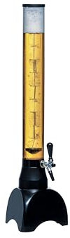 Cerveza Tower - Columna de cerveza (3 L, con refrigeración, para cerveza)