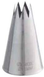 Dream' s Party Cornetto Beccuccio Grande Stella No. 16 - per per sac à Poche - in Acciaio Inox - Ideale per Decorare o Fare Rifiniture con Panna, ghiaccia ECC.