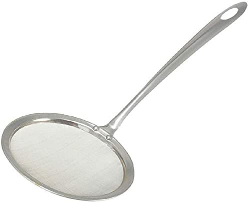 Écumoire de Cuisine Multi-Fonctions en métal ustensiles de Cuisine Net Portable écumoire Cuisson friture Filtre crépine Outil Cuisine écumoire cuillère