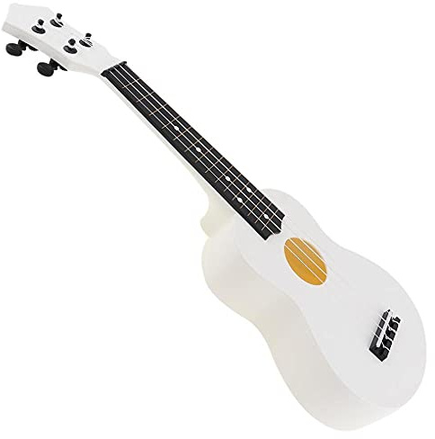 CAZARU 21 Zoll Sopran-Ukulele 15 Saiten 4 Saiten Hawaiianische Gitarre Ukelele Musikinstrument, ausgewähltes Geschenk für Anfänger