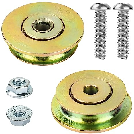 Sxkxm Kit cuscinetti a flangia di taglio compatibile con Tapco Pro e freno di raccordo massimo, ricambio per rulli Tapco Pro 12334, viti 12364, dadi di bloccaggio 10094, parti del freno per Tapco
