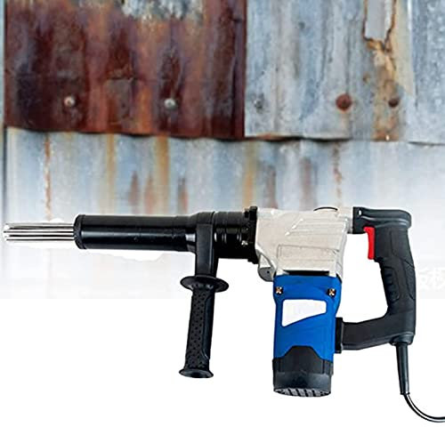 Elektrischer Nadelentroster, 1100 W Hochleistungs-Nadelentroster mit Pistolengriff, tragbarer elektrischer Nadelentroster, Nadelentroster in Industriequalität zum Entfernen von Rost, Schweiß