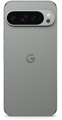 Google Pixel 9 Pro XL - Unlocked Android Smartphone with Gemini, Triple Rear Camera System, 24-Hour Battery, and 6.8 Super Actua Display - Hazel, 128GB
