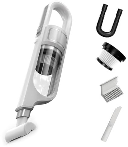 Irfora Aspirateur de voiture 12,0 V 120 W - Aspirateur à main puissant - Collecteur de poussière multifonction - Ventilateur ballon avec filtre lavable
