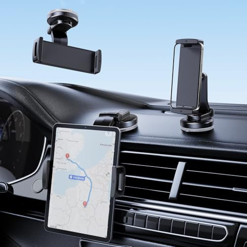 NIFBANG Z Fold 7 6 5 Handyhalterung Auto Saugnapf,360 grad Drehbar]Car Holder,Armaturenbrett Kleben Handy Halterung Auto,iPad Mini Phone Car Mount für Samsung S25 24 Z Fold 4 iPhone 16 Google Motorola