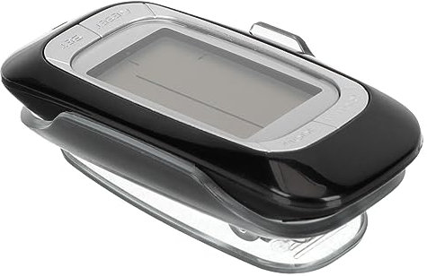 GAROZATION Podomètre Multifonction Portable avec Compteur De Moniteur De Calories Et Odomètre pour Randonnée Et Exercice Écran LCD Et Léger Pratique pour Et Famille