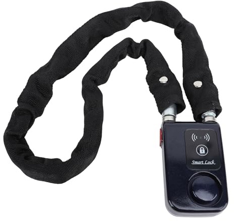 Wasserdichtes Bluetooth Kettenschloss für Elektroroller und Fahrrad mit Anti-Diebstahl, App-Steuerung und Vibrationswarnung