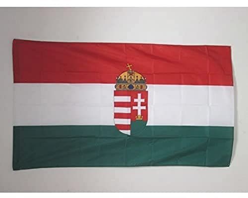 Wappen Von Ungarn - Ungarisch 90X150Cm Feiertage Flags Lustige Breeze Flagge Langlebig Lawn Sign Décor Für Partys Garten Lawn