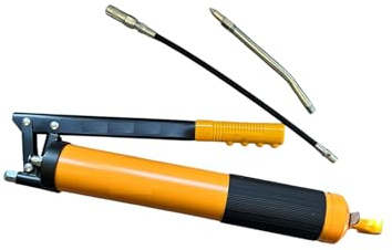 AntDau71® - Graisseur manuel à levier avec réservoir et pompe en métal. Avec rallonge réglable et flexible, utilisable pour la lubrification des composants et engrenages - CW951/CW952 (900CC)