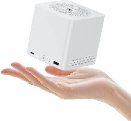 Beelink ME Mini PC, Desktop NAS Intel N150 12G LPDDR5 64G EMMC, 2TB M.2 PCIe 3.0x2 SSD, 6 x M.2 SSD Slots, Dual 2.5G LAN/File Server/NAS Storage/Network Attached Storage/Private Cloud/Network Storage