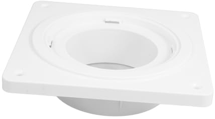 LIFKOME Dryer Vent Connector Kit and Sealing Gasket with Wall Plate Plastic Versatile Dryer Hose Connector for Easy Installation in Laundry Room
