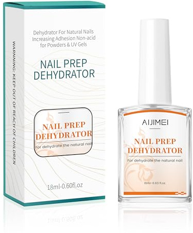 Déshydrateur pour ongles et apprêt sans acide (déshydrateur d'ongles)