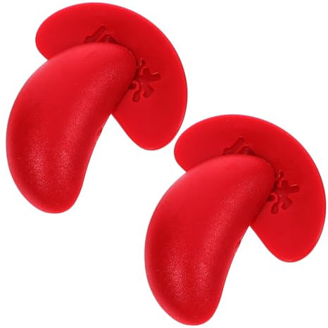 MUCKLILY 2 Paia Tazze Sacre per Divinazione Cinese in Plastica