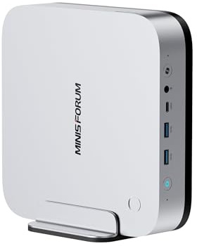 MINISFORUM AI X1 Pro-470 Mini PC, AMD Ryzen AI 9 HX470 (12C/24T, up to 5.2 GHz), Radeon 890M, 4K Quad-Display, Dual 2,5G LAN, Wi-Fi 7, Bluetooth 5.4, OCuLink(NO RAM/SSD/OS)