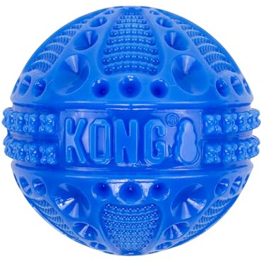 KONG CoreStrength Dog Toy – Ball – Durable Tough Chew Toy for Medium & Large Dogs – Textured Dental Chew for Teeth & Gums – Fetch & Interactive Play