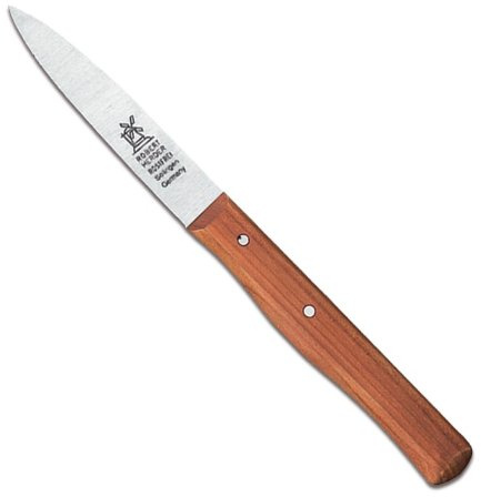 Windmühlenmesser Spickmesser Mittelspitz 8,5cm Kirsche