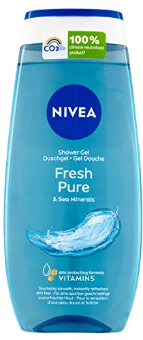 Nivea Doccia Gel, Minerali Marini e Fragranza Rigenerante, 250ml