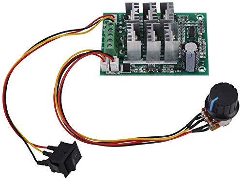 Samfox Bürstenloser 3-Phasen-Motorregler - Regler für Motordrehzahlregler Umschaltbarer Motorregler 5V-36V 15A CW CCW Reversible Schalter Motor Drehzahlregle Module