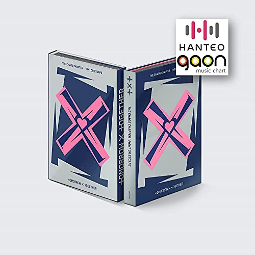 TXT - The Chaos Chapter : Fight OR Escape [Fight + Escape Full Set Ver.] (2. Album) 2 Alben + kulturkoreanische dekorative Aufkleber, Fotokarten