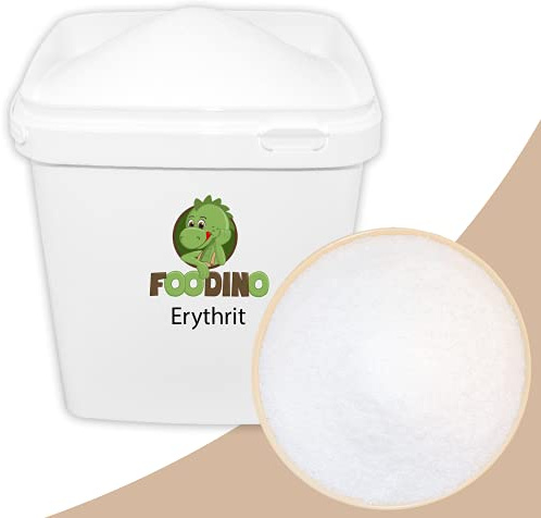FOODINO 2,5kg Erythrit im Eimer Erythritol Zuckerersatz kalorienfrei