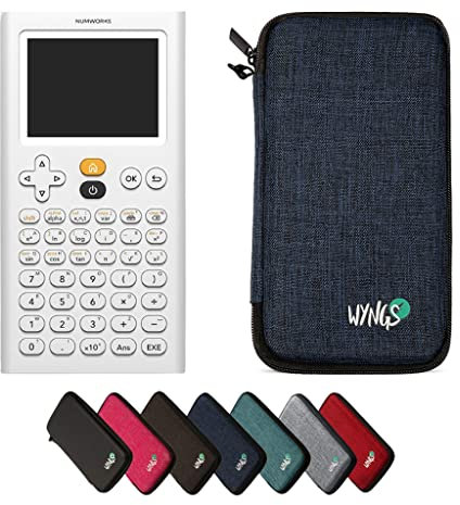 NumWorks inkl. WYNGS Schutztasche Blau - Grafikrechner - Basic Set