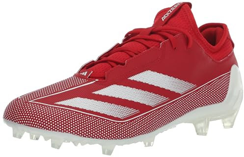 adidas Adizero Electric.1 amerikansk fotboll sneakers för män, Team Power Red White Team Power Red, 41 1/3 EU
