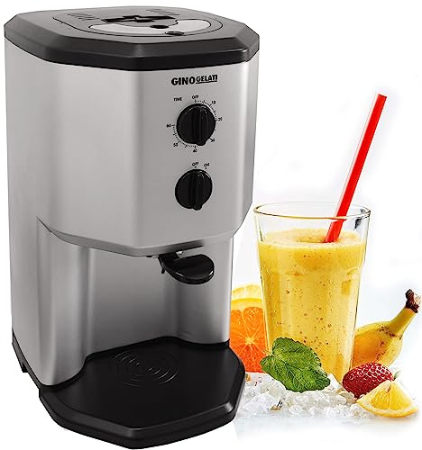 Syntrox Germany Milchshake Maker Milchshake Maschine Joghurtbereiter Standmixer 1 Liter selbstkühlend mit Kompressor