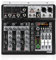 XTUGA 4 Channel Audio Mixer Professional Audio Mixer for Computer Recording, USB Studio Mixer with 48V Phantom Power DJ Mixer Bluetooth, KP4