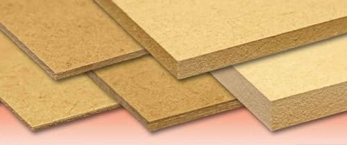 MDF Board Furniture Panel, MDF 15mm Thickness, Choose Your Panel Size Versatile Alternative to Cut To Size Crafts Hobby Sheets (2, 1220mm x 305mm, 4 ft x 1ft)