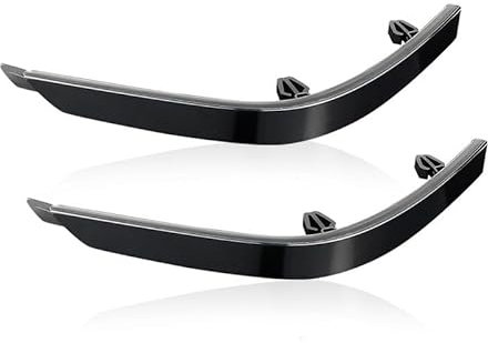 QIULKU Nebelschlussleuchte,RüCkleuchten 2PCS Auto Heckschürze Nebel Licht Reflektor Lampe Fit for VW Transporter T6 Multivan Fit for Caravelle 2016-2020 7E0945105D 7E0945106D(2PC Black Lens)