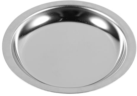 ABOOFAN Tea Bag Holder Saucer 3.78 Inch Lightweight Round Tea Bag Plate for Home and Restaurant Heat Scratch Protection