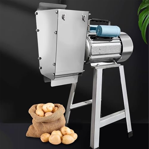 NGARY Electric Potato Masher, 1100W Stainless Steel Potato Ricer Grinding Shaft and Gear, 100-200KG/H Output and Time-Saving, Smooth Delicate and Good Tasting, Ideal for Garlic, Tomatoes