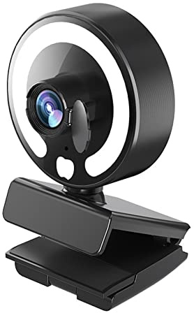 Vdaxvme Webcam 4K Beauty Auto pour Focus 1080p USB Ultra HD USB Live Webcam Caméra omnidirectionnelle 4K/2K/1K