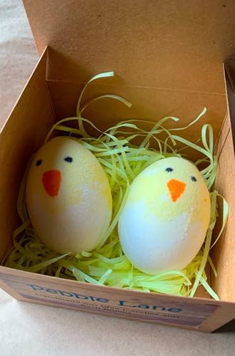 Two Easter Chick Bath Bombs in a Box
