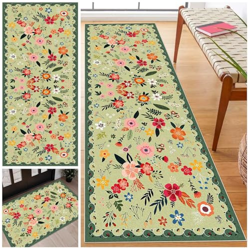 40 x 120 cm Tapis de cuisine long antidérapant devant l'évier Tapis de Passage Long Tapis de Passage pour Cuisine Couloir Passage Tapis Couloir Devant evier pour Cuisine, Couloir, Passage, Chambre