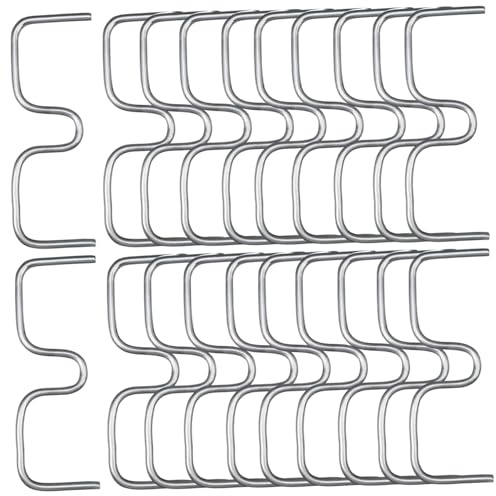 ROMISBABA Outils de Fixation de Branches pour Arbres Fruitiers 25 Pièces Fil Galvanisé Clips de Modelage pour Pommiers Poiriers Plantes en Pot Jardin