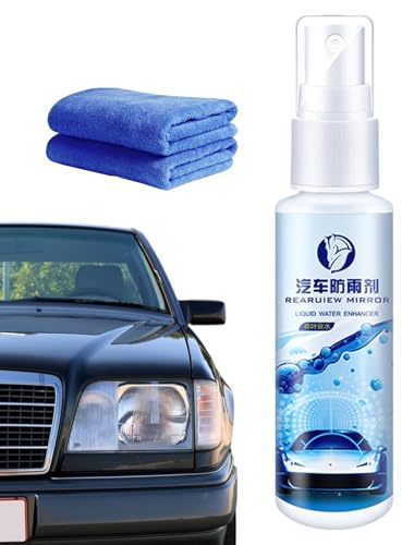 Anti Beschlag Spray Auto Scheibe Anti Beschlag Spray Mit Mikrofaser Tuch | Langanhaltender Regenfester Beschlag Entferner Für Spiegel Fenster Innen Und Außen