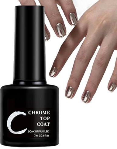 Esmalte Sellador para Polvo Chrome 7 ml Esmalte Semipermanente de Larga