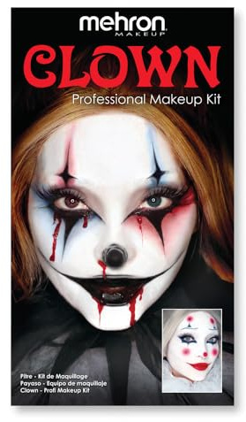 Mehron Makeup Premium Character Kit (Clown)