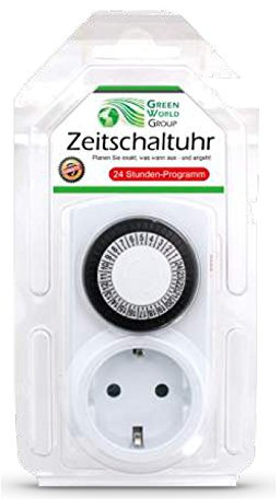 ANALOGE ZEITSCHALTUHR 24 Stunden ZEITSCHALTUNG SCHALTUHR Schalter