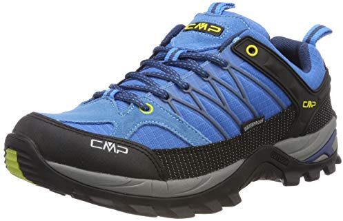 CMP Herren Rigel Low Shoe WP Trekking-& Wanderhalbschuhe, Indigo Marine, 47 EU