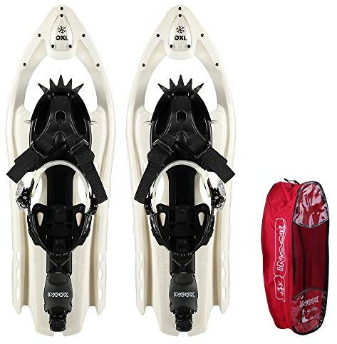 Inook Alpin OXL Schneeschuhe Mit Steighilfe für Herren & Damen I Softpadbindung I Individuell Größenverstellbar Mit Vielen Patentierten Funktionen
