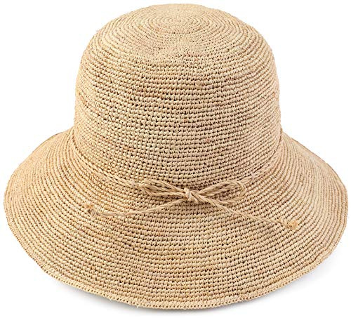 Melesh Damen Bucket Hats Fashion Damen Sommer Strand Sonne Strohhut