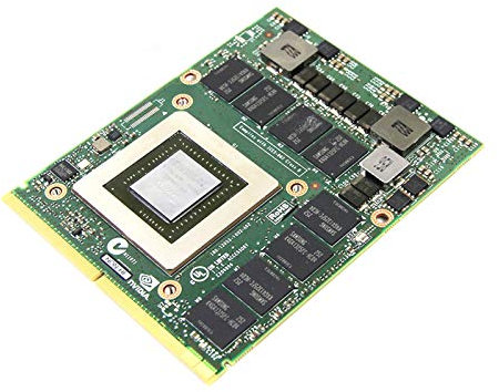 Sunvalley Scheda video grafica da 8 GB, aggiornamento GPU per computer portatile Dell Precision M6700 M6800 Workstation PC, NVIDIA Quadro K5100M GDDR5 N15E-Q5-A2 MXM scheda di ricambio