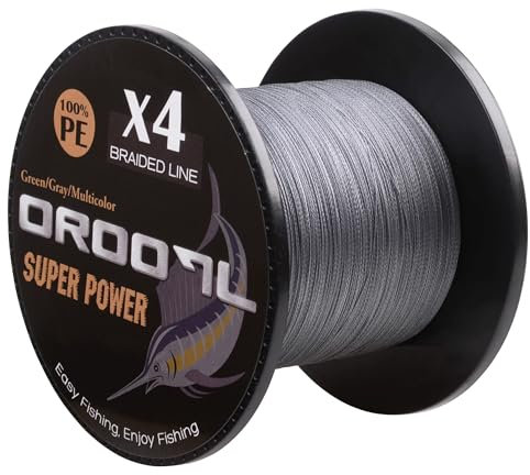 Geflochtene Angelschnur 100M~1000M 4fach PE Geflochten Angeln Schnüre Braided Fishing Line(10LB-133LB) für das Salzwasser Süßwasser