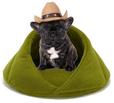 Csheng HundehöHle Kleine Hunde Katzenbett Flauschig Hundebetten Flauschiges Katzenbett Hundekomfortbett Haustier Schlafsack GüNstige Hundebetten HundehöHlenbett HundehöHle KatzenköRbchen