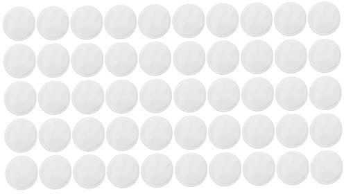 minkissy 400 Stk Reinigungswatte Gesichtsreinigung Make-up-entferner-tuch Wiederverwendbarer Make-up-entferner Make-up-baumwollrunden Gesichtswischpad Abschminktuch Kosmetik Vlies Weiß