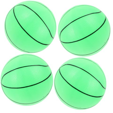KONTONTY Basketball for Boys and Girls Glow Dark Balls Pump for Sports Entertainment Fun Games